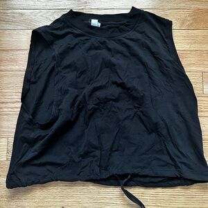 Black Lululemon Cinch Top